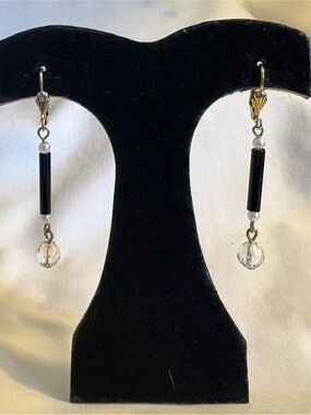 Candlestick Earrings Seed Pearls